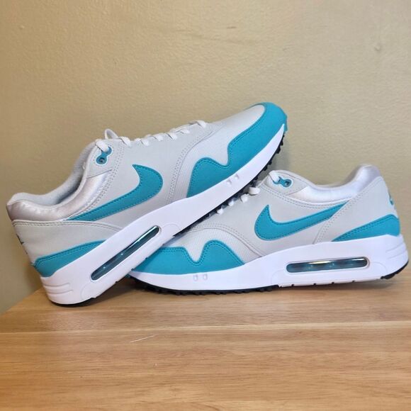 Nike Air Max 1 '86 OG Golf Shoes White Dusty Cactus DV1403-117 Men's Size 11.5 - Picture 4 of 7